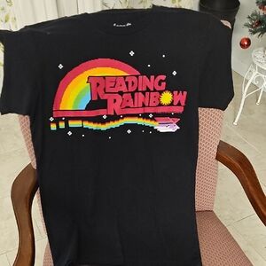 Reading Rainbow Women's Black T-Shirt